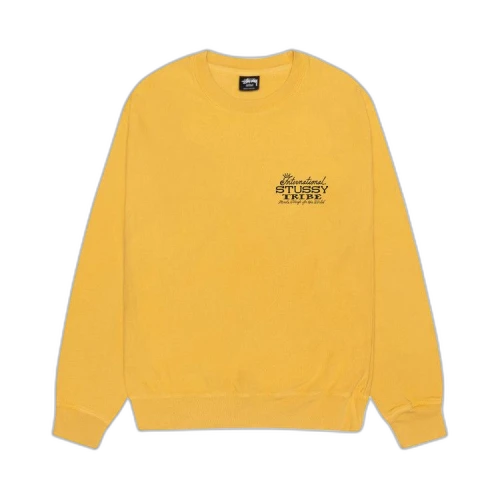 Stussy Ist Pigment Dyed Crewneck Honey