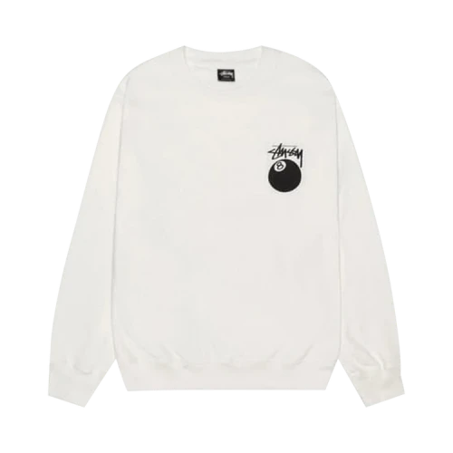Stussy 8 Ball Pigment Dyed Crew 'Natural 2'