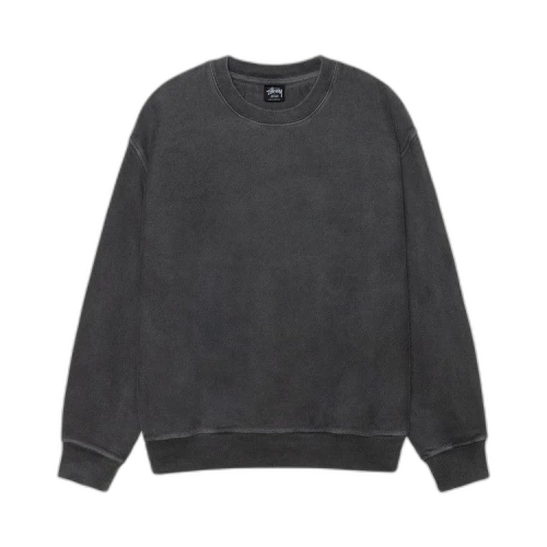 Stussy Pigment Dyed Buana Crew 'Black'