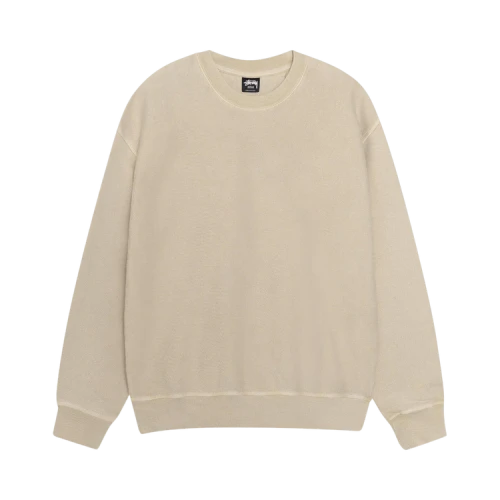 Stussy Pigment Dyed Buana Crew 'Khaki'