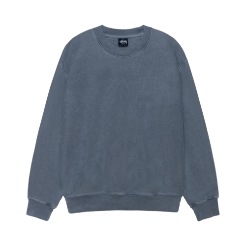 Stussy Pigment Dyed Buana Crew 'Navy'