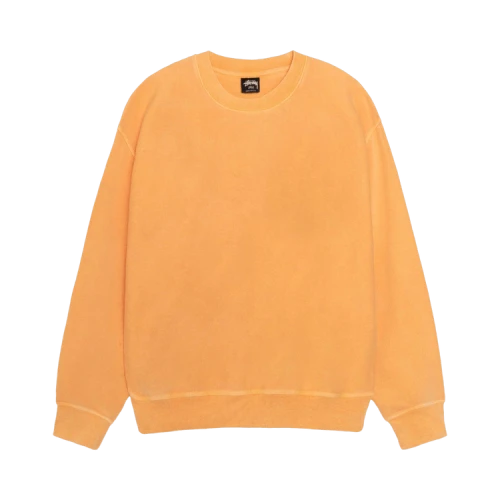 Stussy Pigment Dyed Buana Crew 'Orange'