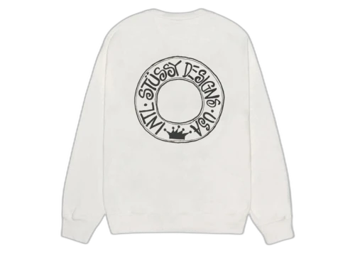Stussy Buana Pigment Dyed Crew Natural