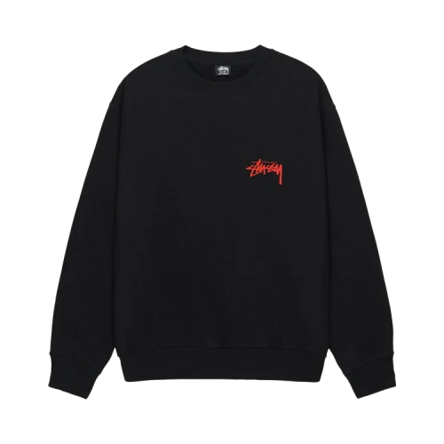 Stussy Shells Crew 'Black'