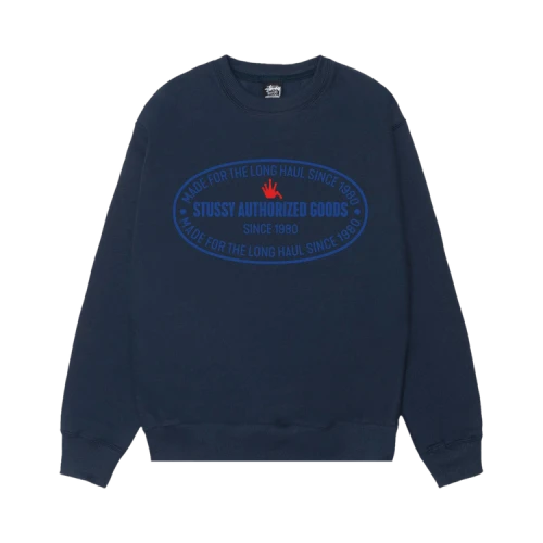 Stussy Authorized Crew Navy