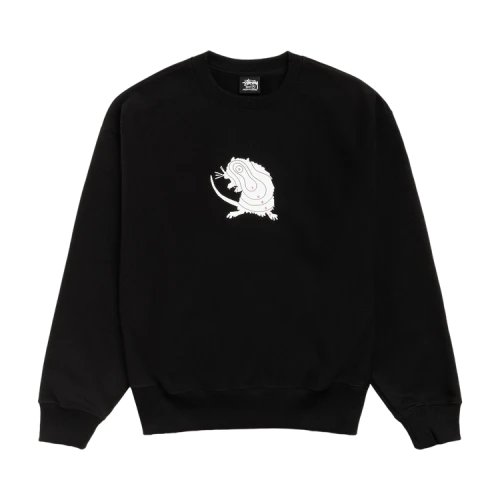 Stussy Long Range Crew 'Black'