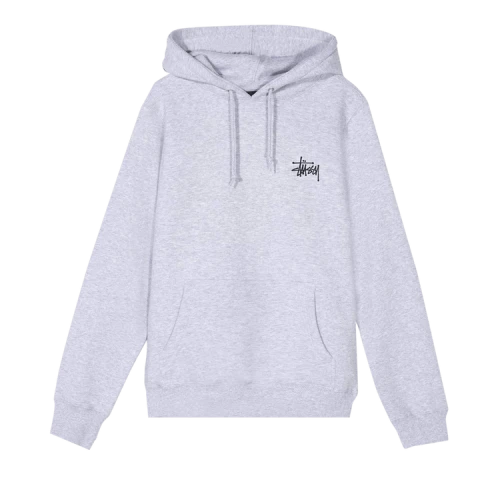 Stussy Basic Hood 'Ash Heather'