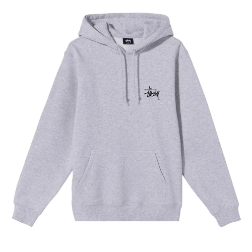 Stussy Basic Hood 'Ash Heather'