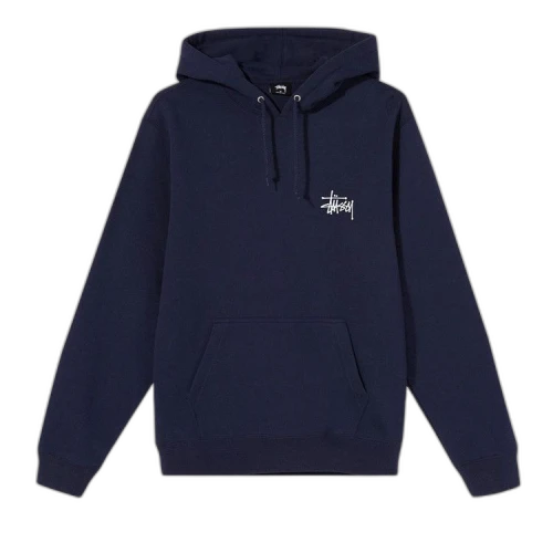 Stussy Basic Hoodie 'Navy'