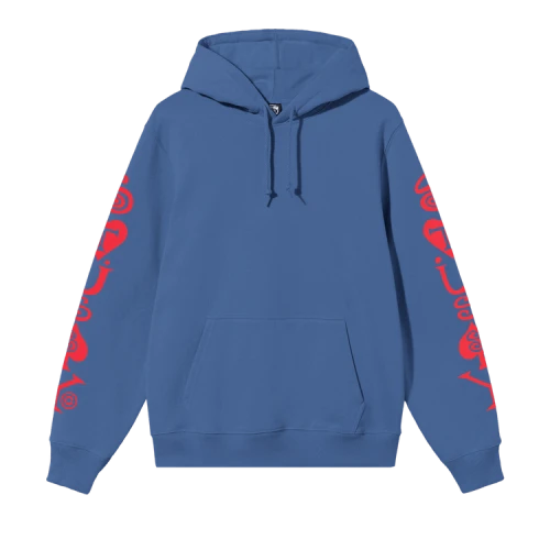 Stussy Hearts And Spades Hoodie 'Midnight'