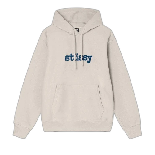 Stussy Typewriter Hoodie Smoke