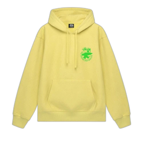 Stussy Beach Roots Hoodie 'Yellow'