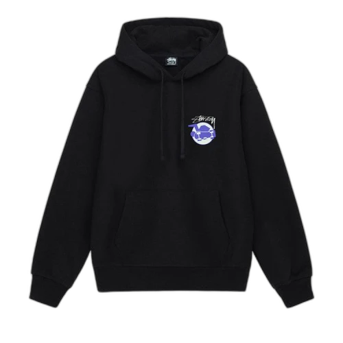 Stussy Skateman Hoodie Black