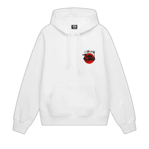 Stussy Skateman Hoodie White