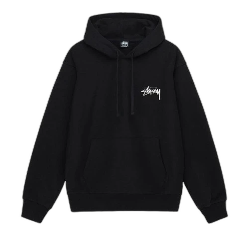 Stussy 8 Ball Fade Hoodie 'Black'