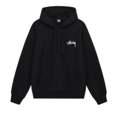 Stussy 8 Ball Fade Hoodie 'Black'