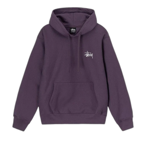 Stussy Basic Hoodie Grape