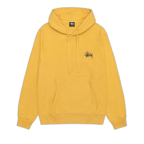 Stussy Basic Pigment Dyed Hoodie 'Honey'