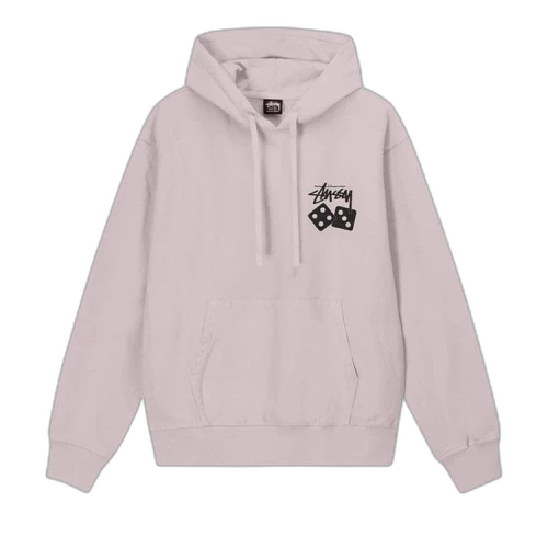 Stussy Dice Pigment Dyed Hoodie 'Blush'