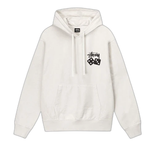 Stussy Dice Pigment Dyed Hoodie 'Natural'