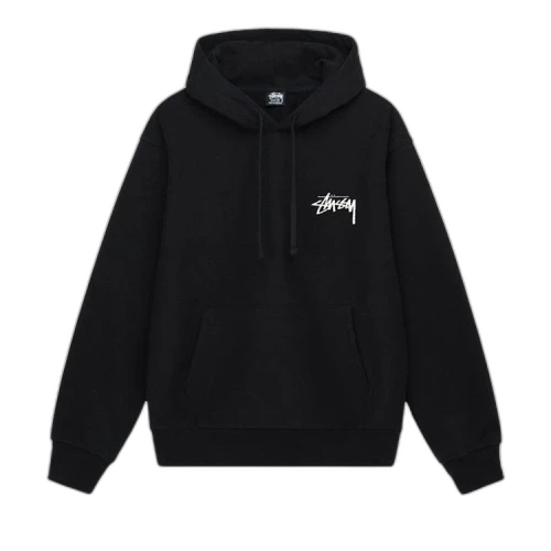 Stussy Plush Hoodie Black
