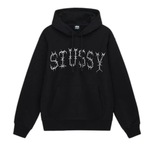 Stussy Barb Hoodie 'Black'
