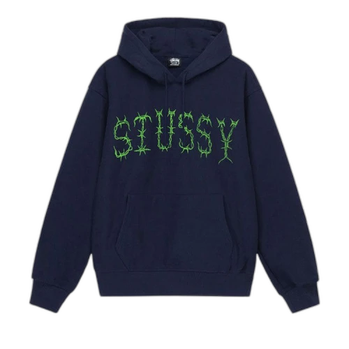 Stussy Barb Hoodie 'Navy'