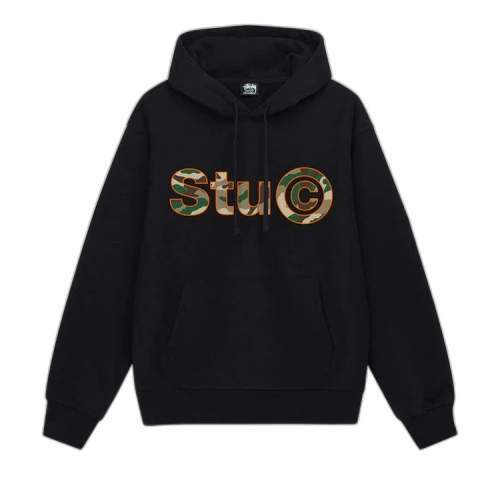 Stussy Stu C. Hoodie Black