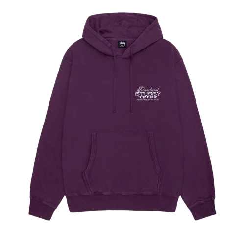 Stussy IST Hoodie Pigment Dyed 'Purple'