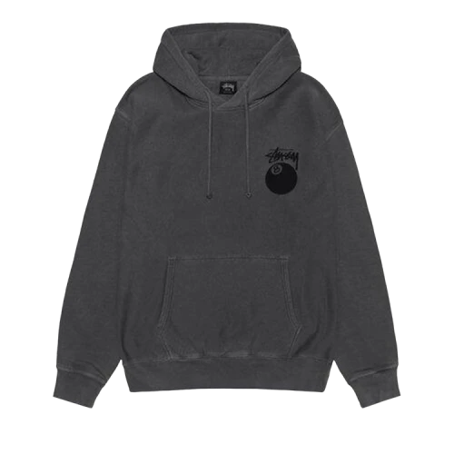 Stussy 8 Ball Pigment Dyed Hood 'Black 2'