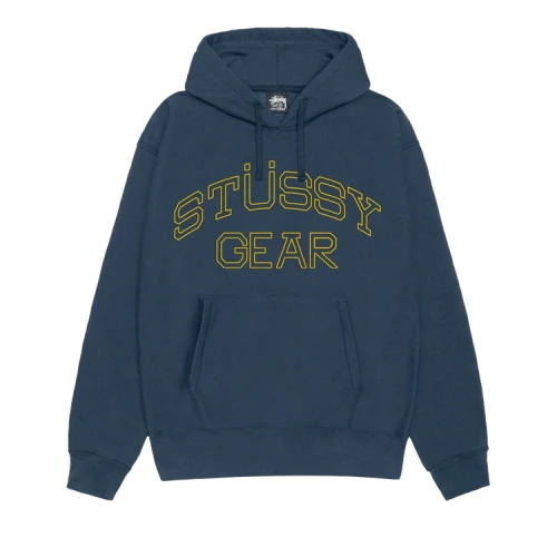 Stussy Gear Hoodie 'Navy'