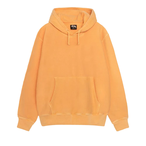 Stussy Pigment Dyed Buana Hoodie 'Orange'