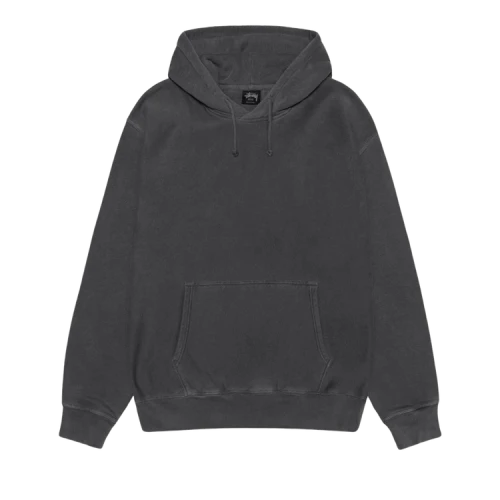Stussy Buana Pigment Dyed Hoodie Black