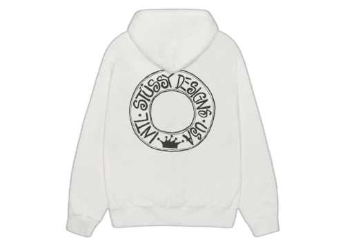Stussy Buana Pigment Dyed Hoodie Natural