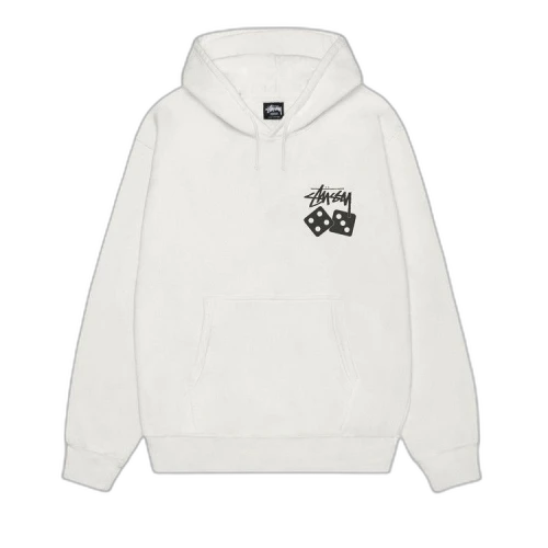 Stussy Dice Hoodie Pigment Dyed 'Natural'