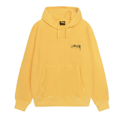 Stussy Modern Age Hoodie Pigment Dyed 'Yellow'