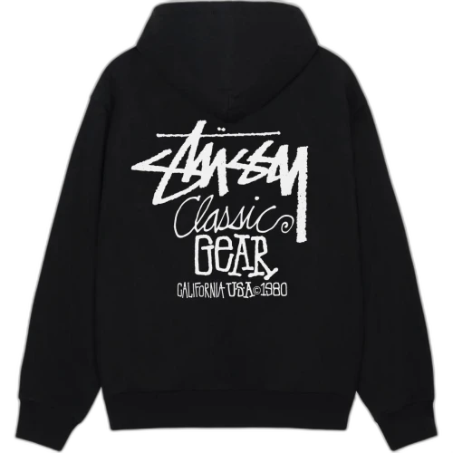 Stussy Classic Gear Hoodie Cayenne