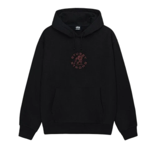 Stussy Strong Mac Hoodie 'Black'