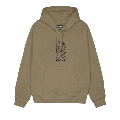 Stussy Authentic Gear Hoodie Army