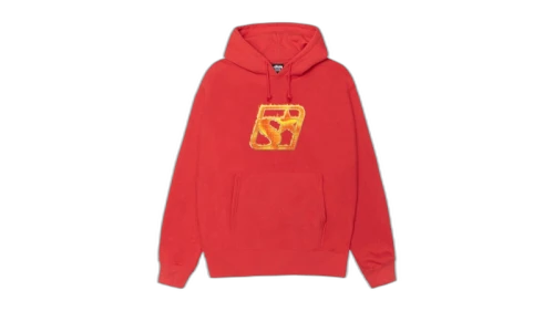 Stussy Blaze Hoodie Cayenne