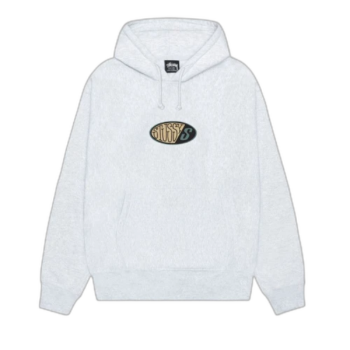 Stussy Pitstop Hoodie 'Ash Heather'