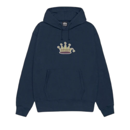 Stussy King Crown Hoodie 'Navy'