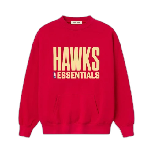 Fear of God Essentials Hawks Sport Crewneck Red