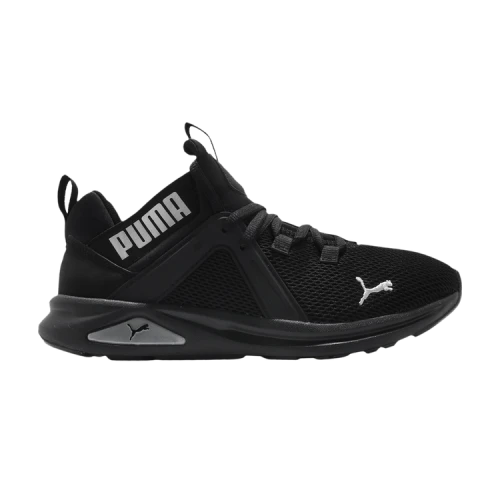Puma Enzo 2 Weave Jr 'Black Silver'
