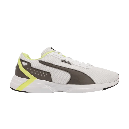 PUMA Space Runner 'White Black Fizzy Yellow'