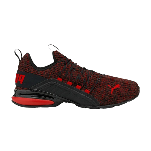 PUMA Axelion Ultra 'Black High Risk Red'