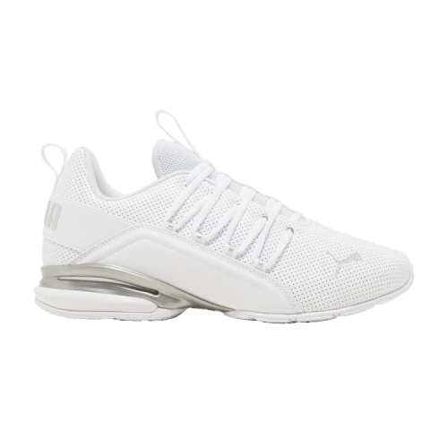 PUMA Axelion Perf Wide 'White Silver'