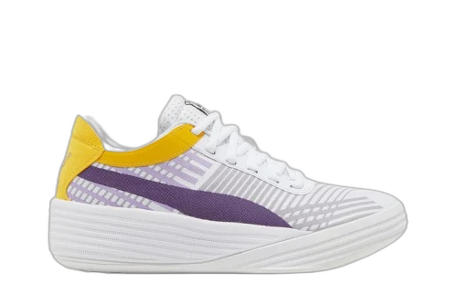 PUMA Clyde All-Pro Jr 'White Spectra Yellow'