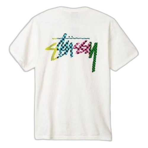 Stussy Casual Sports Short Sleeve White