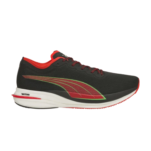 Puma Deviate Nitro 'Black High Risk Red'
